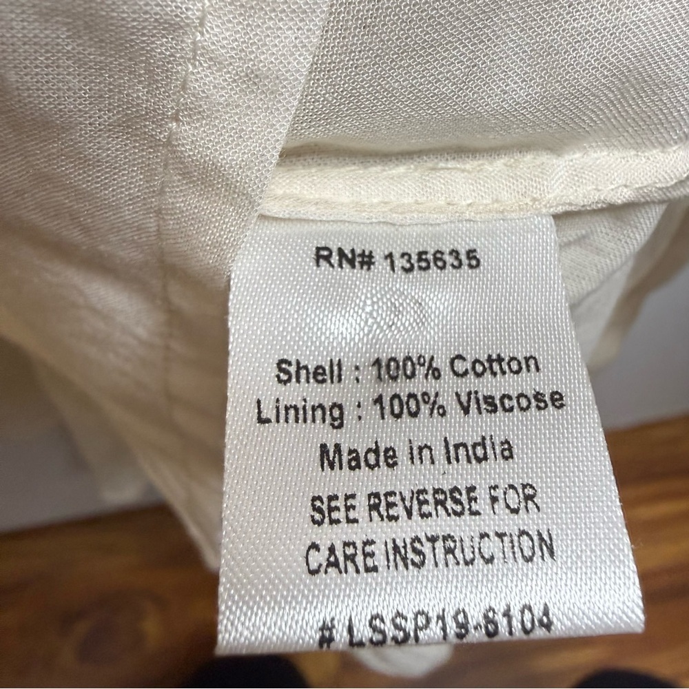 Love Sam Aurora Maxi Dress In Ivory Beaded Embroidery Boho NWT Size Small $355 - Picture 10 of 14